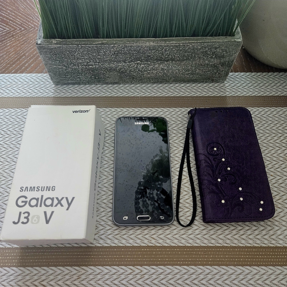 Samsung Galaxy J3 V Android Smartphone 16GB Verizon Wireless